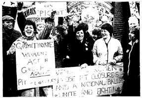 The solidarity of women in the miners’ strike had the potential to begin to break down the traditional sectionalism of the trade unions.