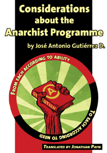 Considerations about the Anarchist Programme