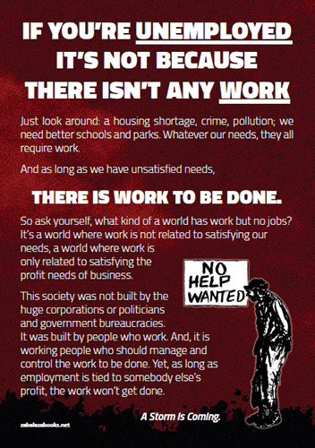 [Poster] If you’re unemployed it’s not because there isn’t any work