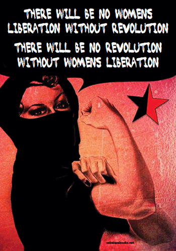 [poster] No Womens Liberation without Revolution