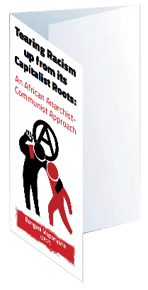 [Leaflet] Tearing Racism up from its Capitalist Roots - Bongani Maponyane cover